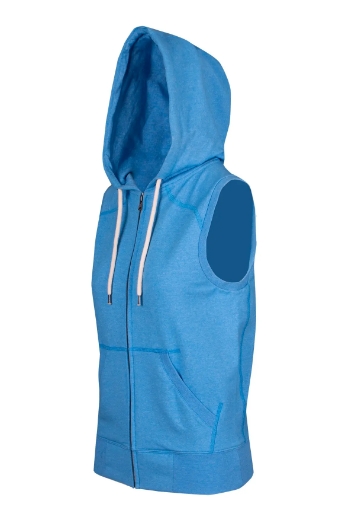 Picture of RAMO, Ladies Sleeveless Zip Hoodie